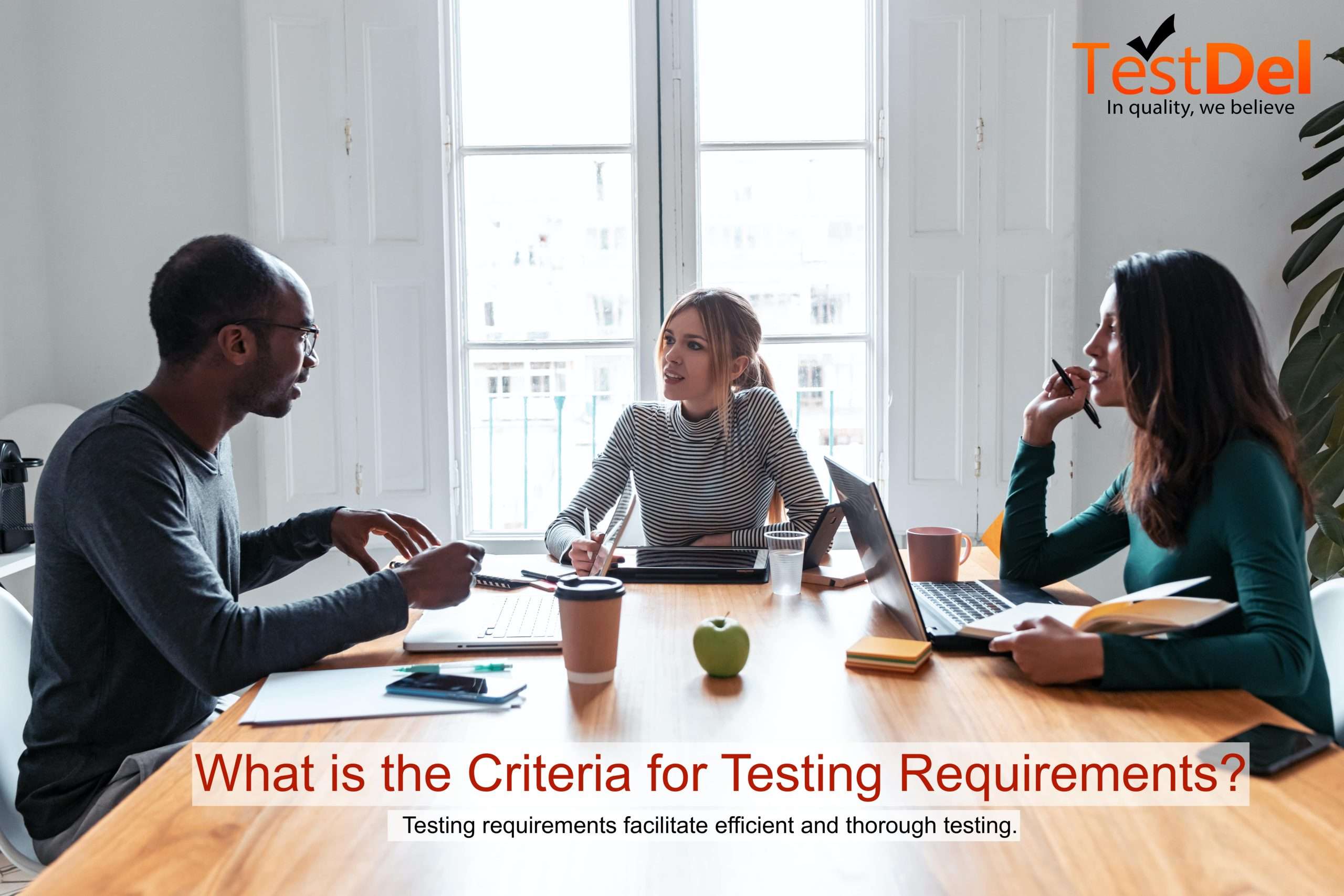 Basic Criteria for Testing Requirements in Software Testing 