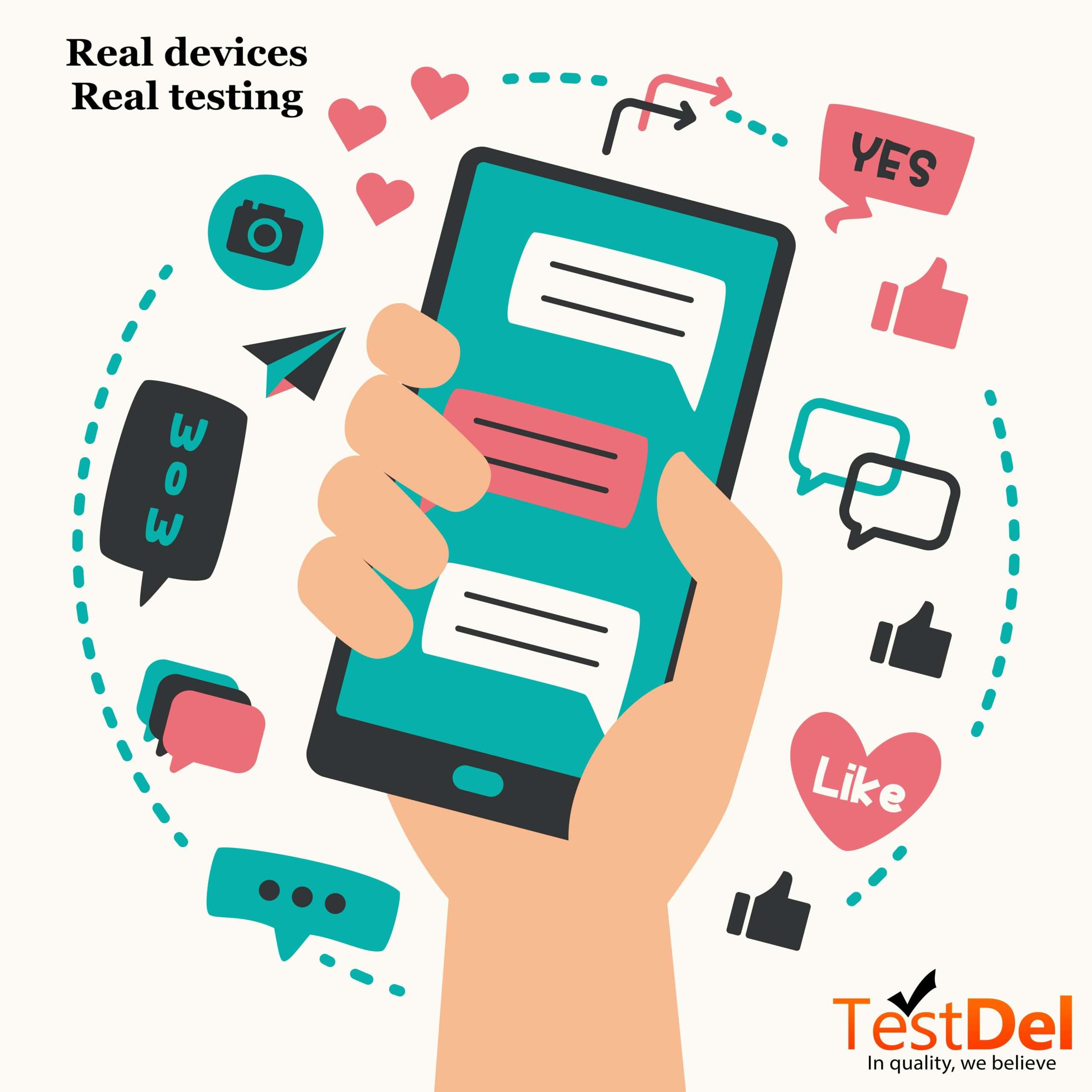 Test your iOS and Android Apps on real mobile devices